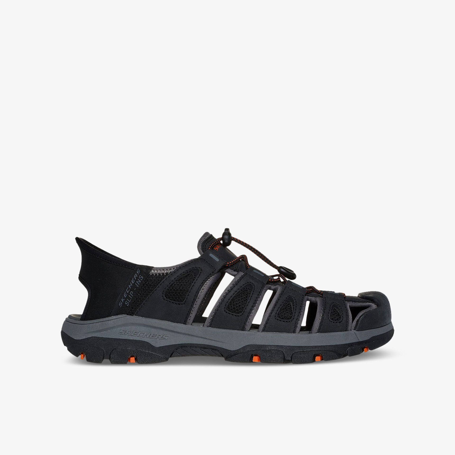 SKECHERS TRESMEN Herren Trekkingsandalen grau