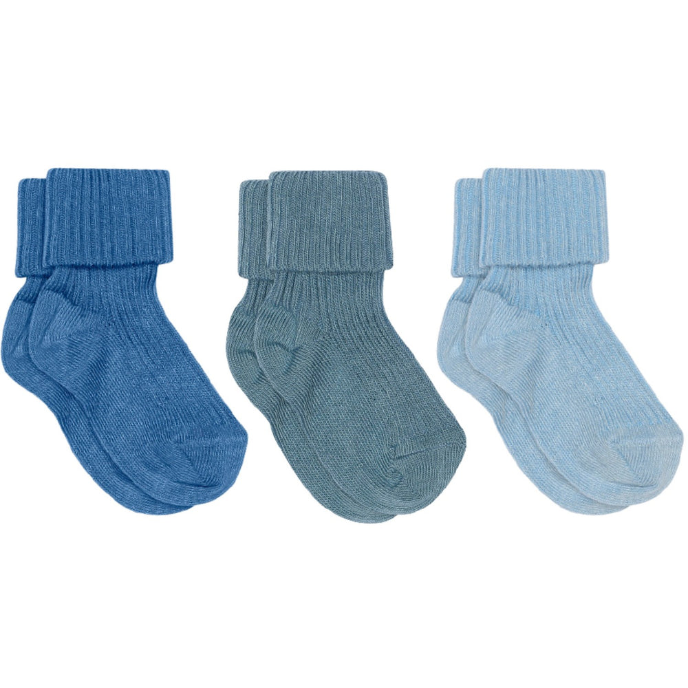 Køb Mp Danmark High Tide Bomuld Rib Baby Strømper - 3-pack