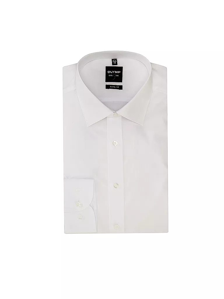 OLYMP LEVEL FIVE Hemd Body Fit beige