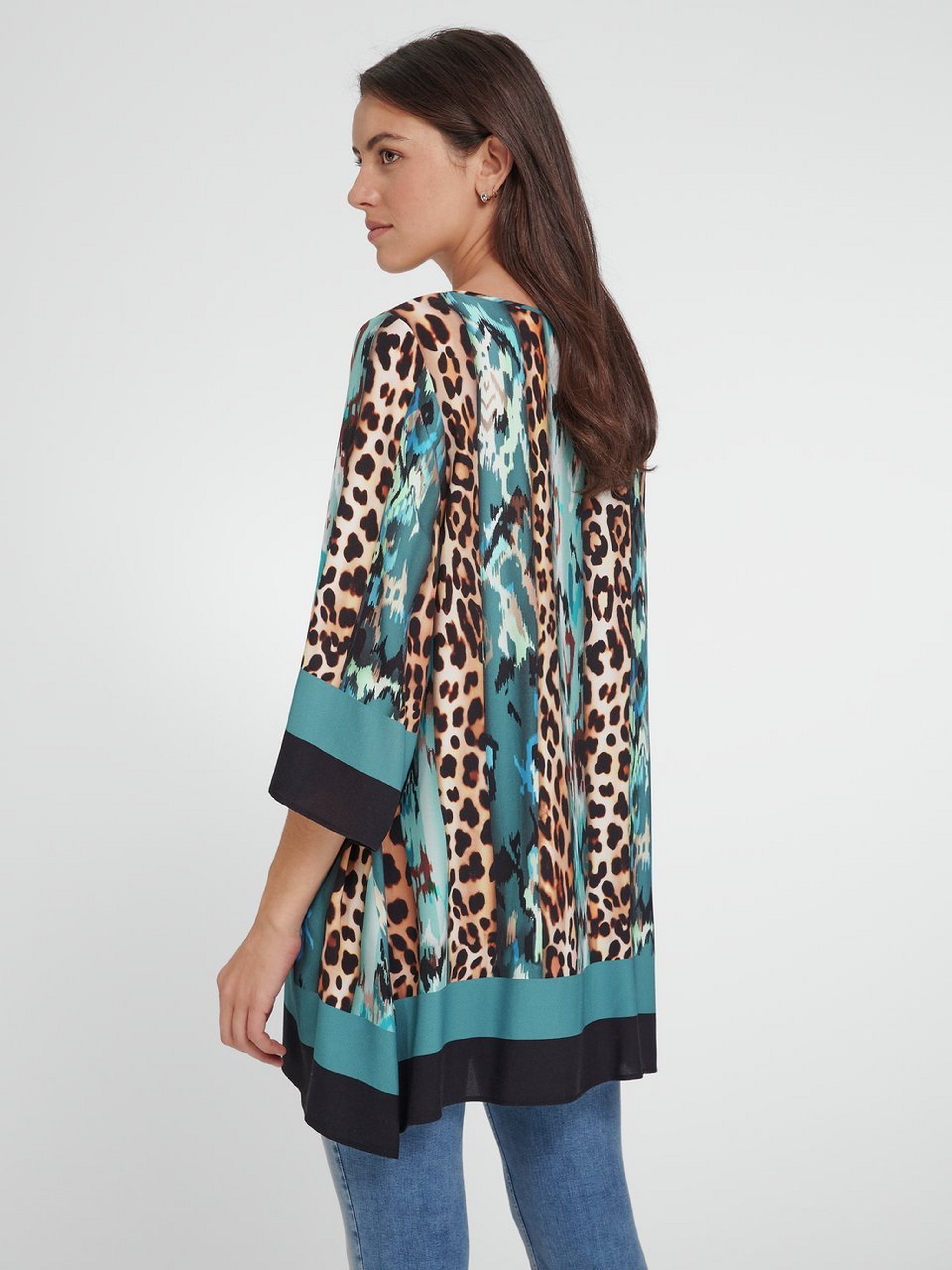 Bluse mit 3/4-Arm