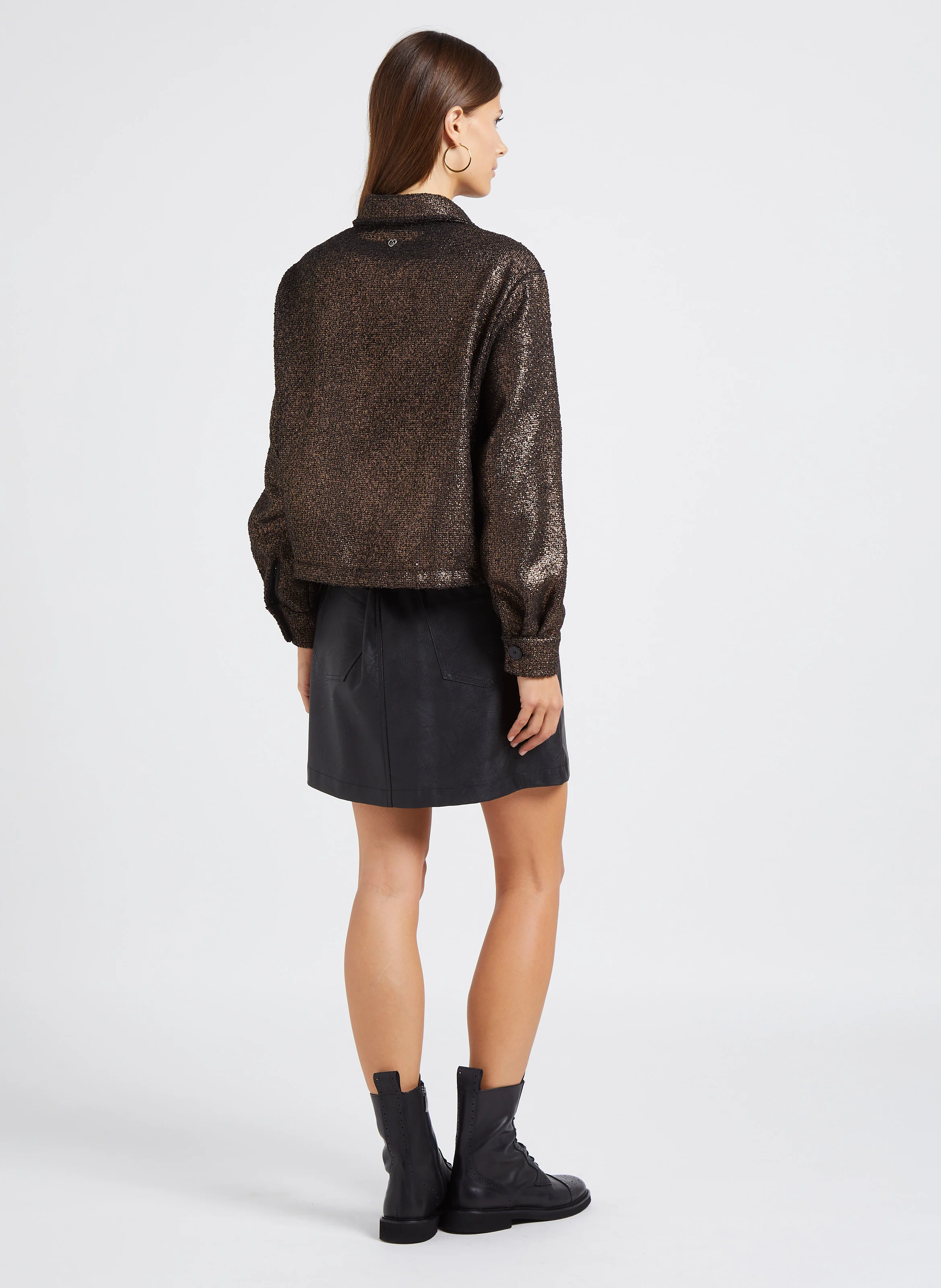 Jupe courte| Noir