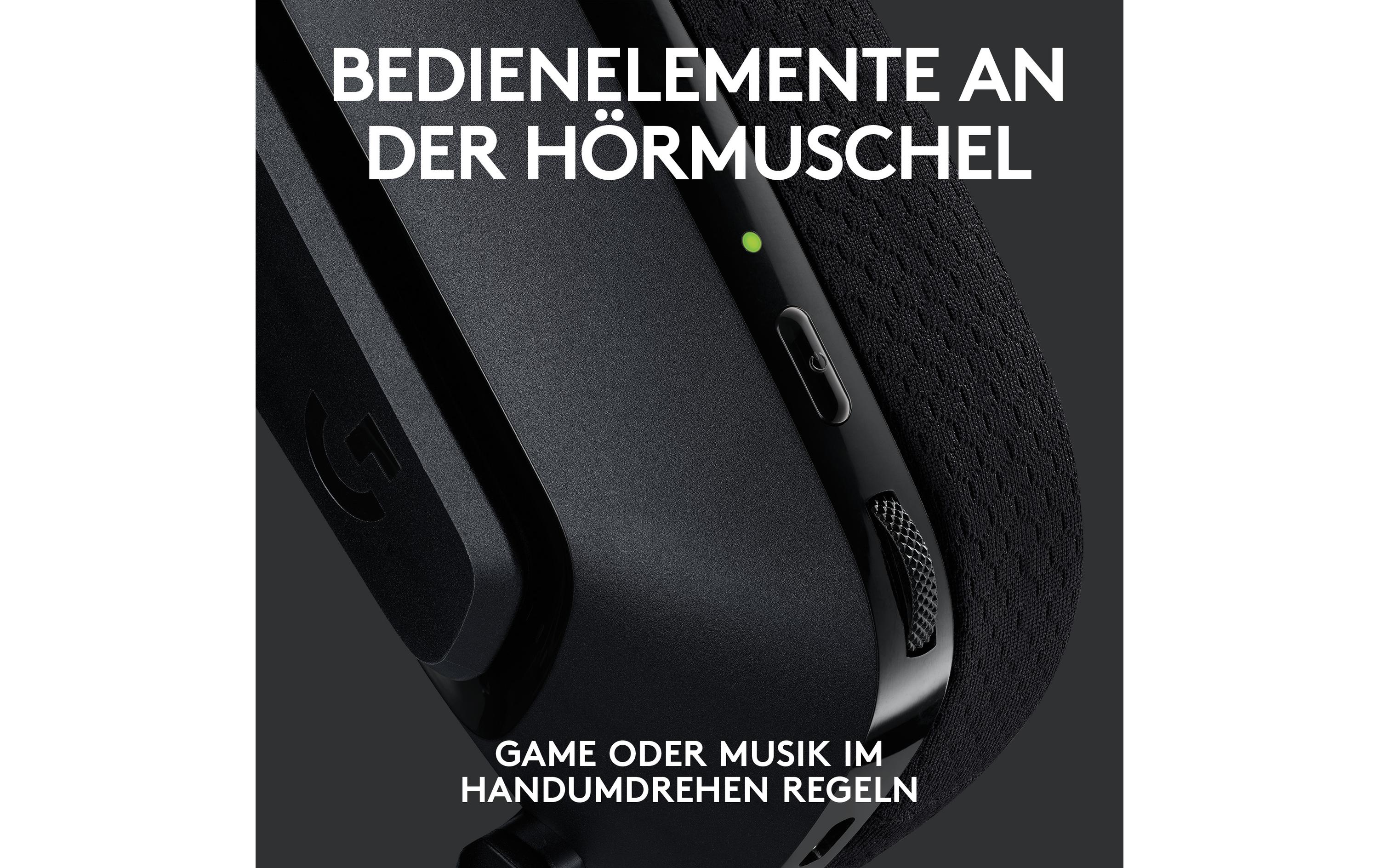 Headset G535 Lightspeed Gaming Blau/SchwarzKabelloses Over-Ear-Headset mit Surround-Sound und weichem Ohrpolster