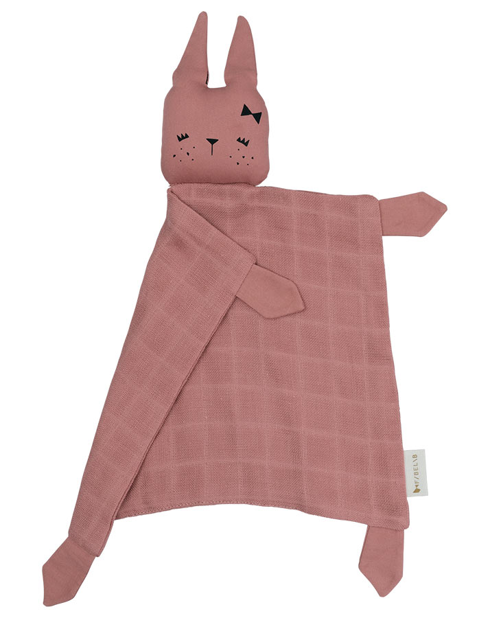 Schmusetuch BUNNY in clay