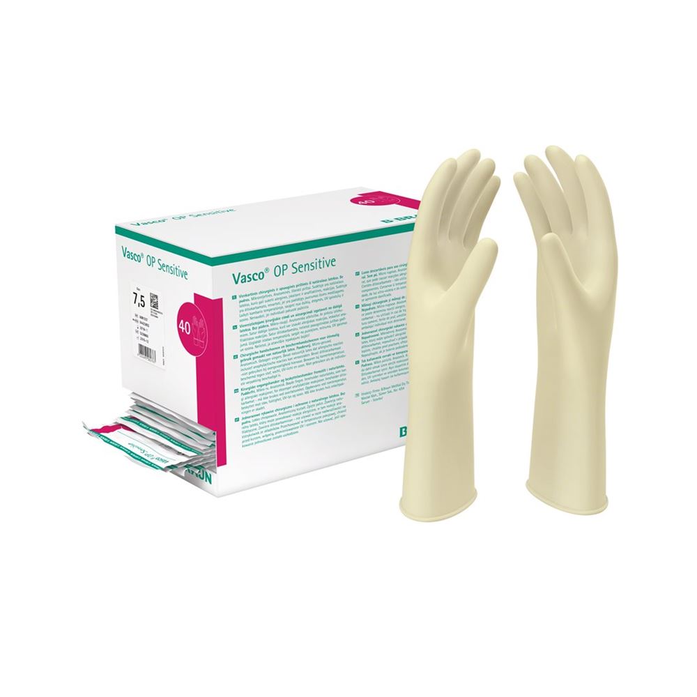 VASCO Handschuhe Gr7.0 steril Latex 40 Paar