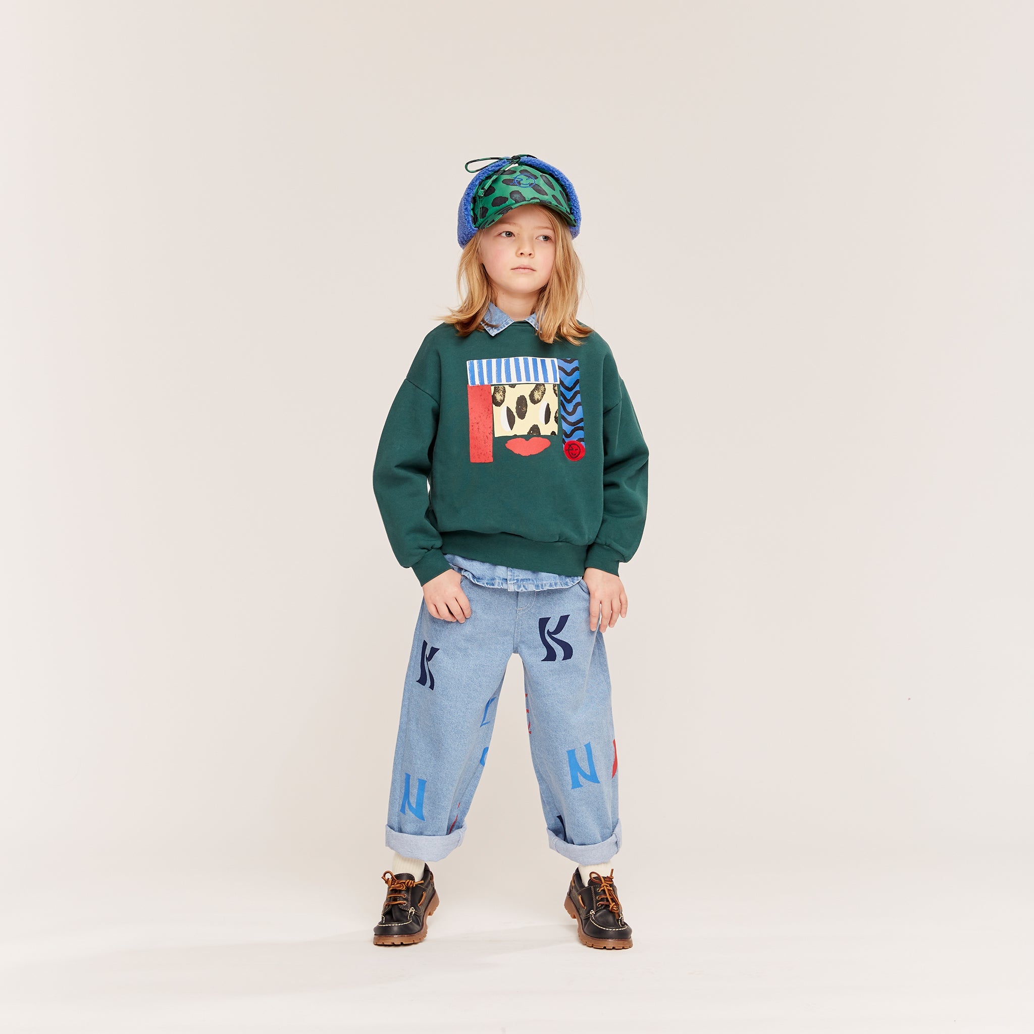 Sweatshirt Bravo Forest Green