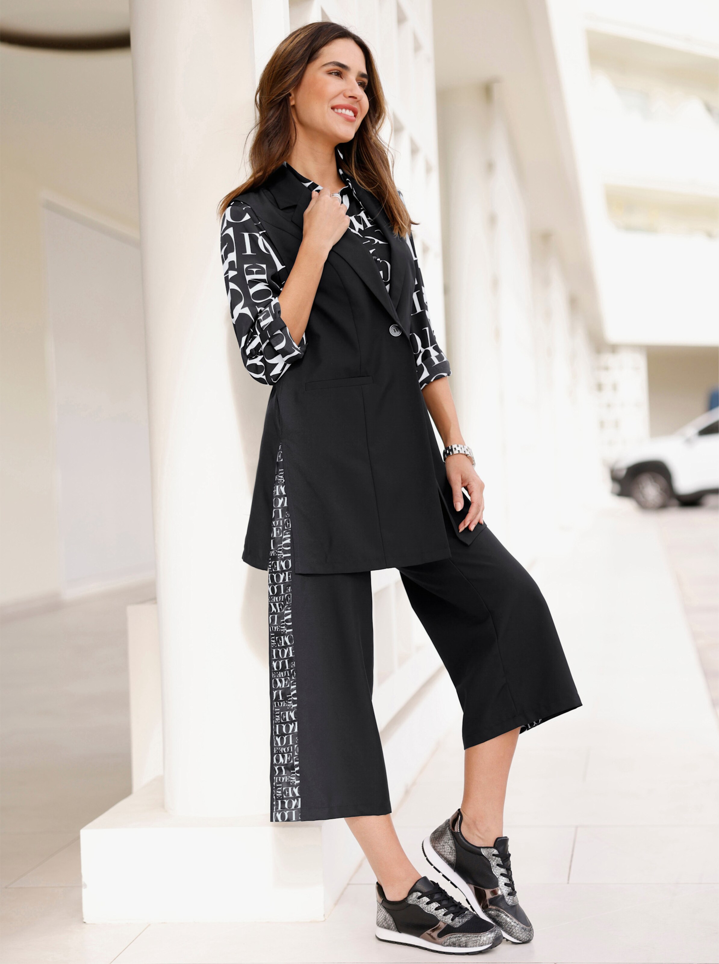 Culotte in schmeichelnder Form