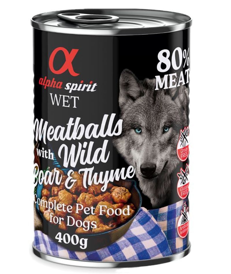 alpha spirit Boulettes de viande 6 x 400 g