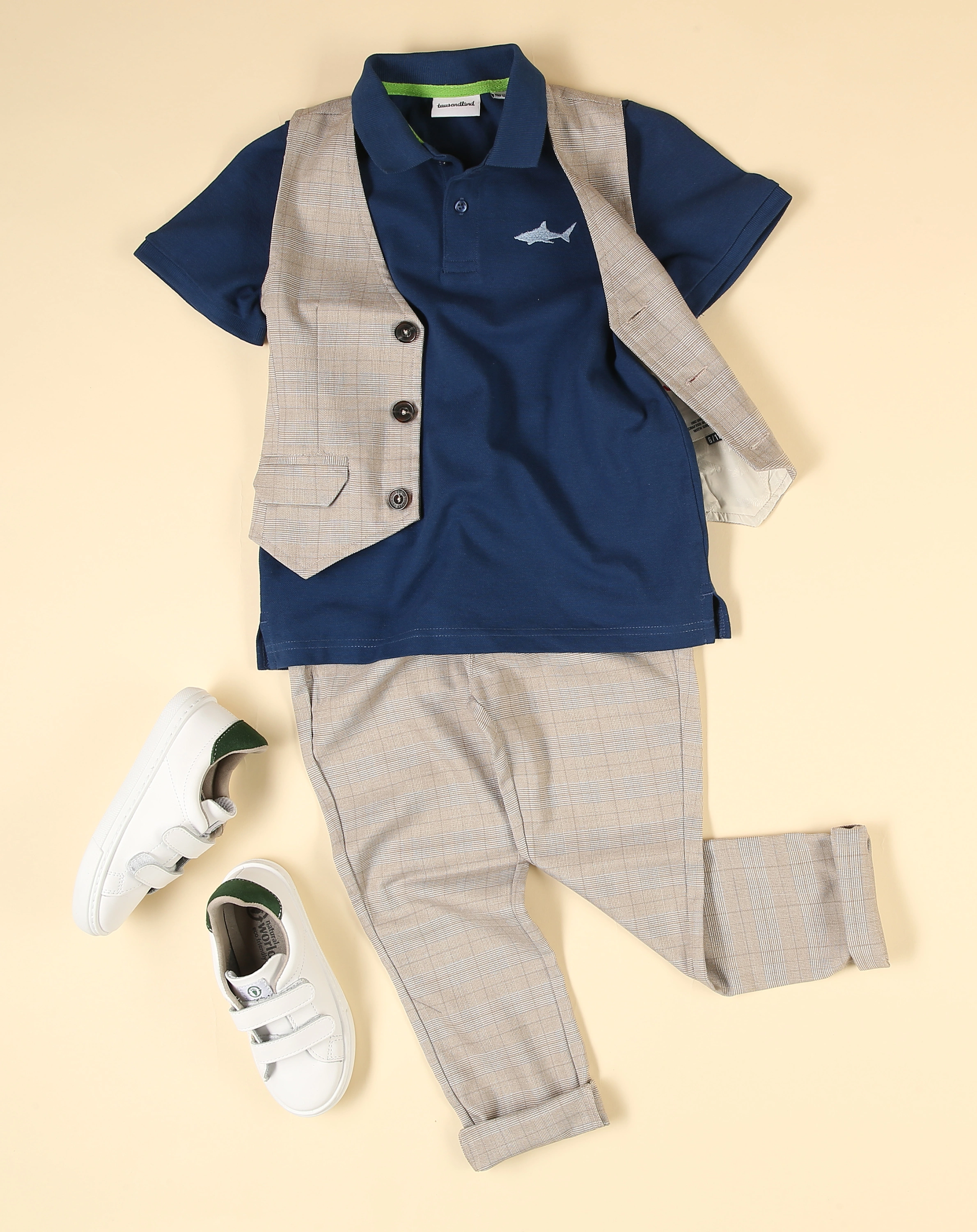 Poloshirt HAI in dunkelblau