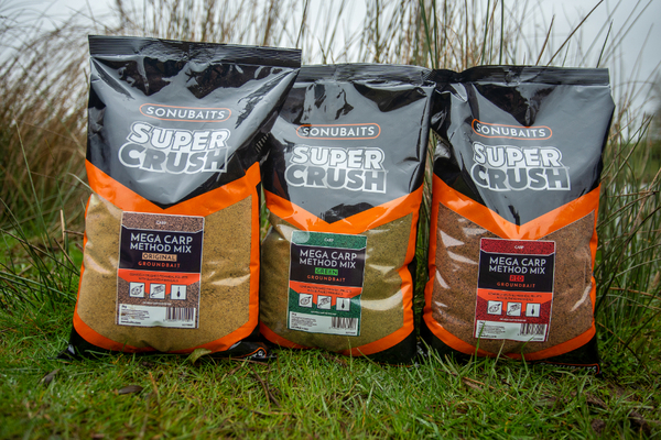 Amorce Sonubaits Supercrush Mega Carp Method Mix Original (2kg)