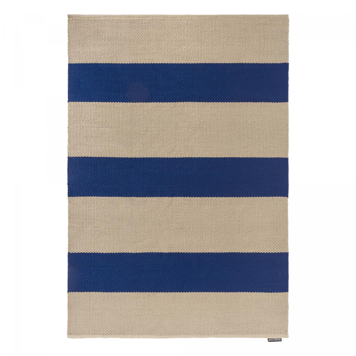 Tapis extérieur bleu 160x230 cm
