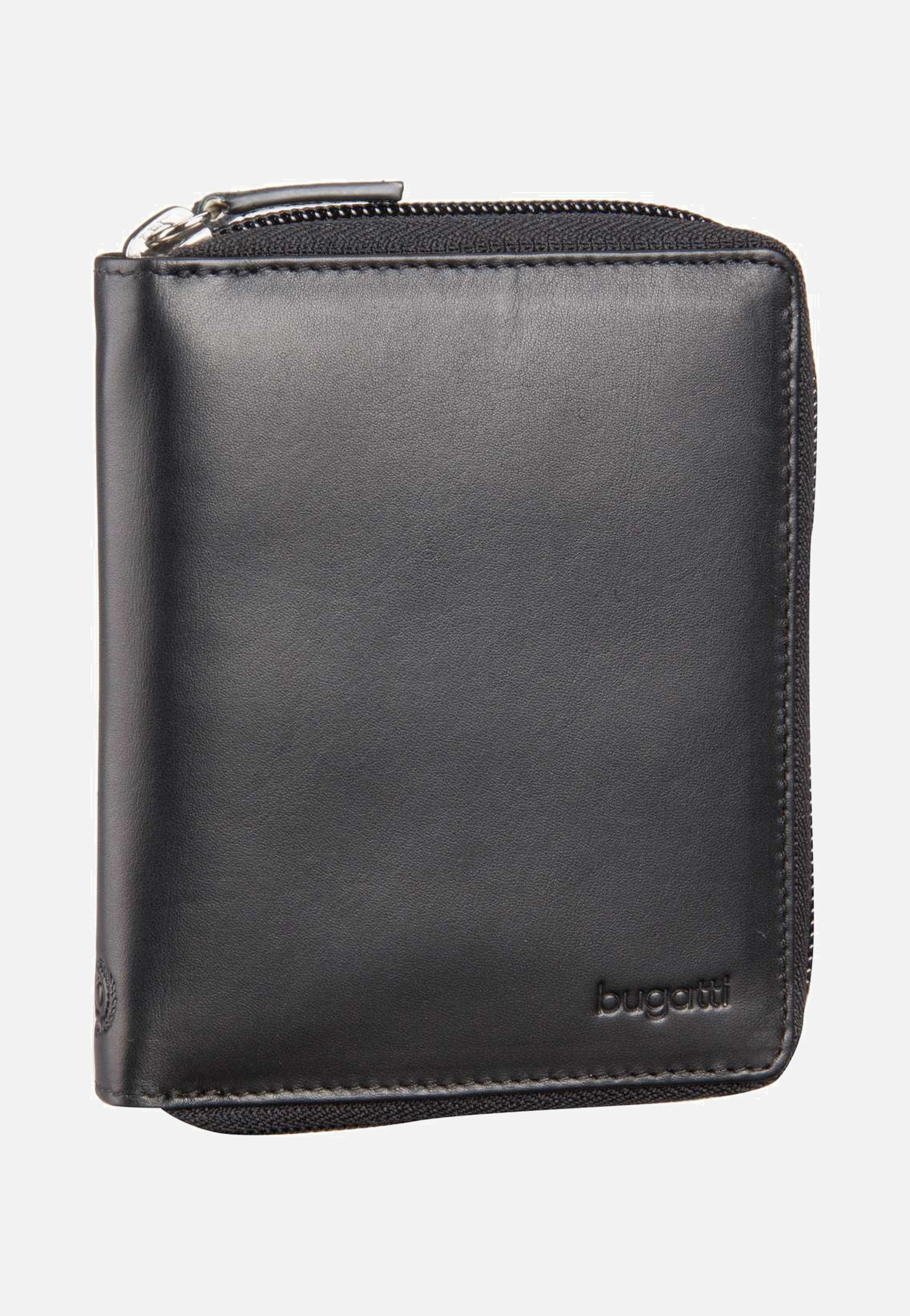 Primo Zip 8 Schwarz - Portemonnaie