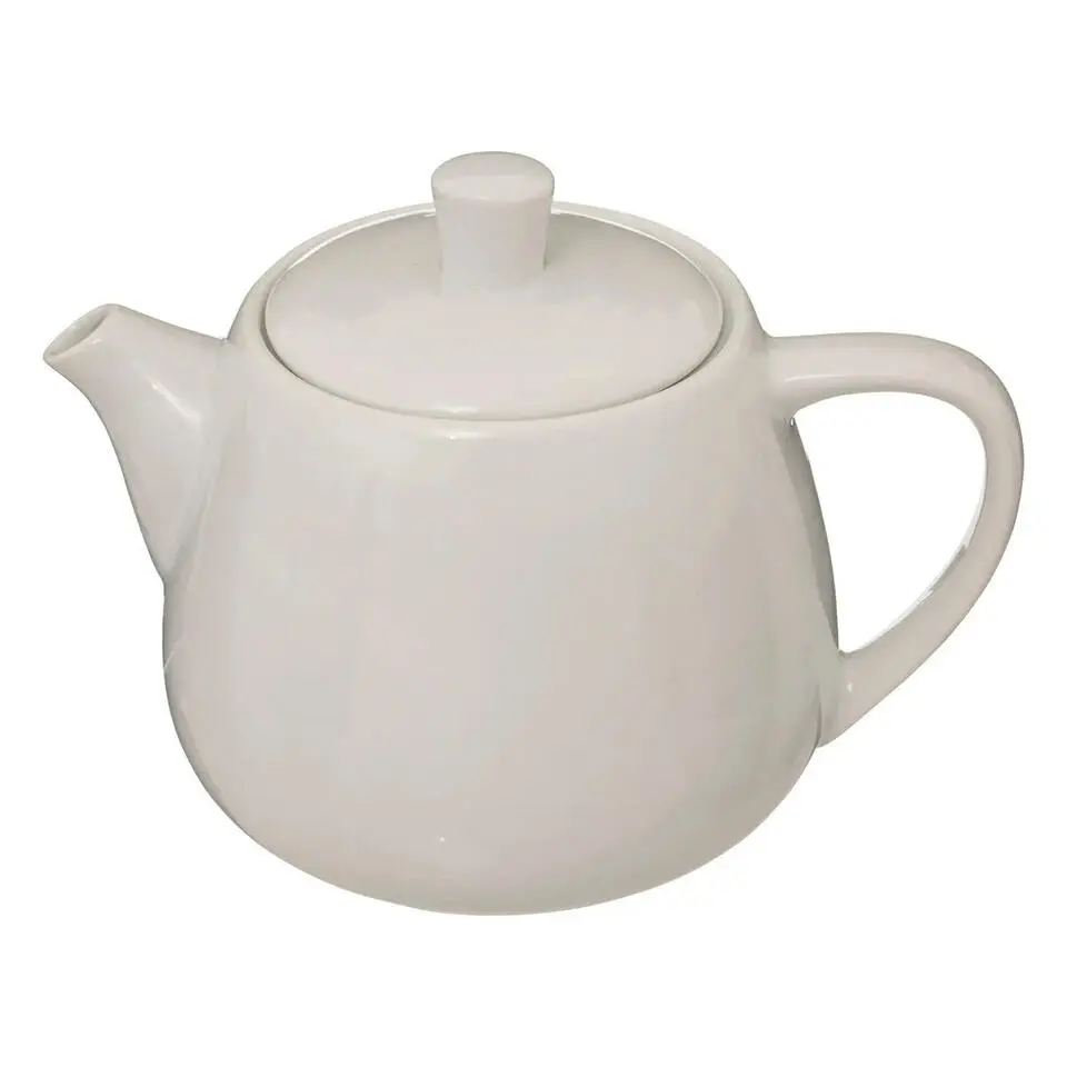 Secret de Gourmet Theepot Cameron - 1000 ml - keramiek - wit