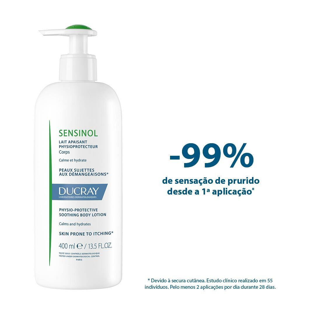 Ducray Sensinol Leite Calmante Fisioprotector 200ml - 400ml