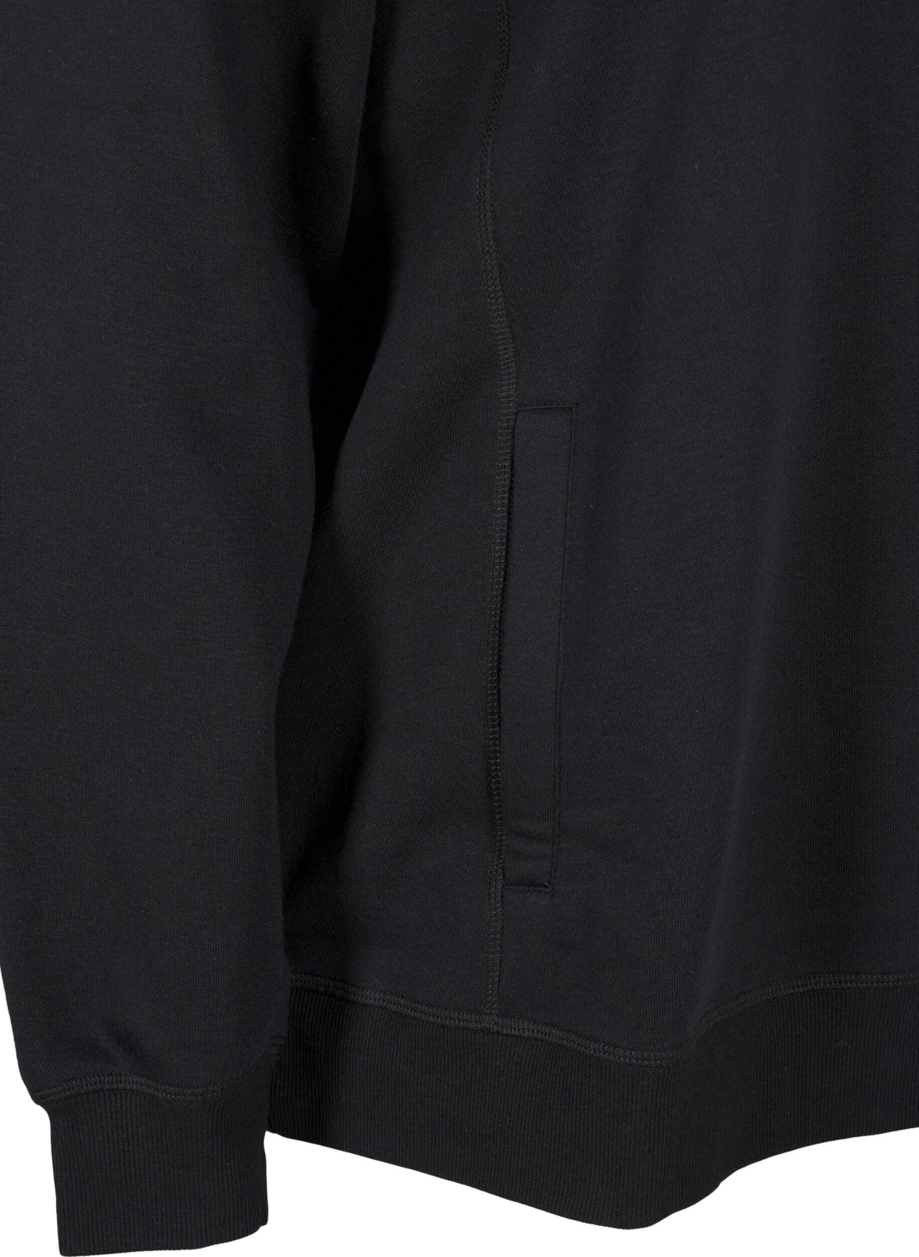 FLASH - Sweatshirt med høj krave