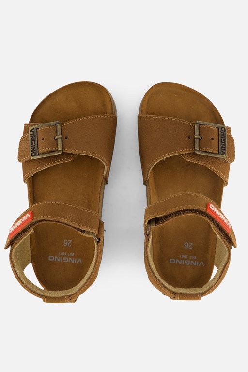 Vingino Jack Sandalen cognac Leer