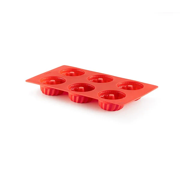 Moule silicone 6 minis kouglofs 90 ml Lékué