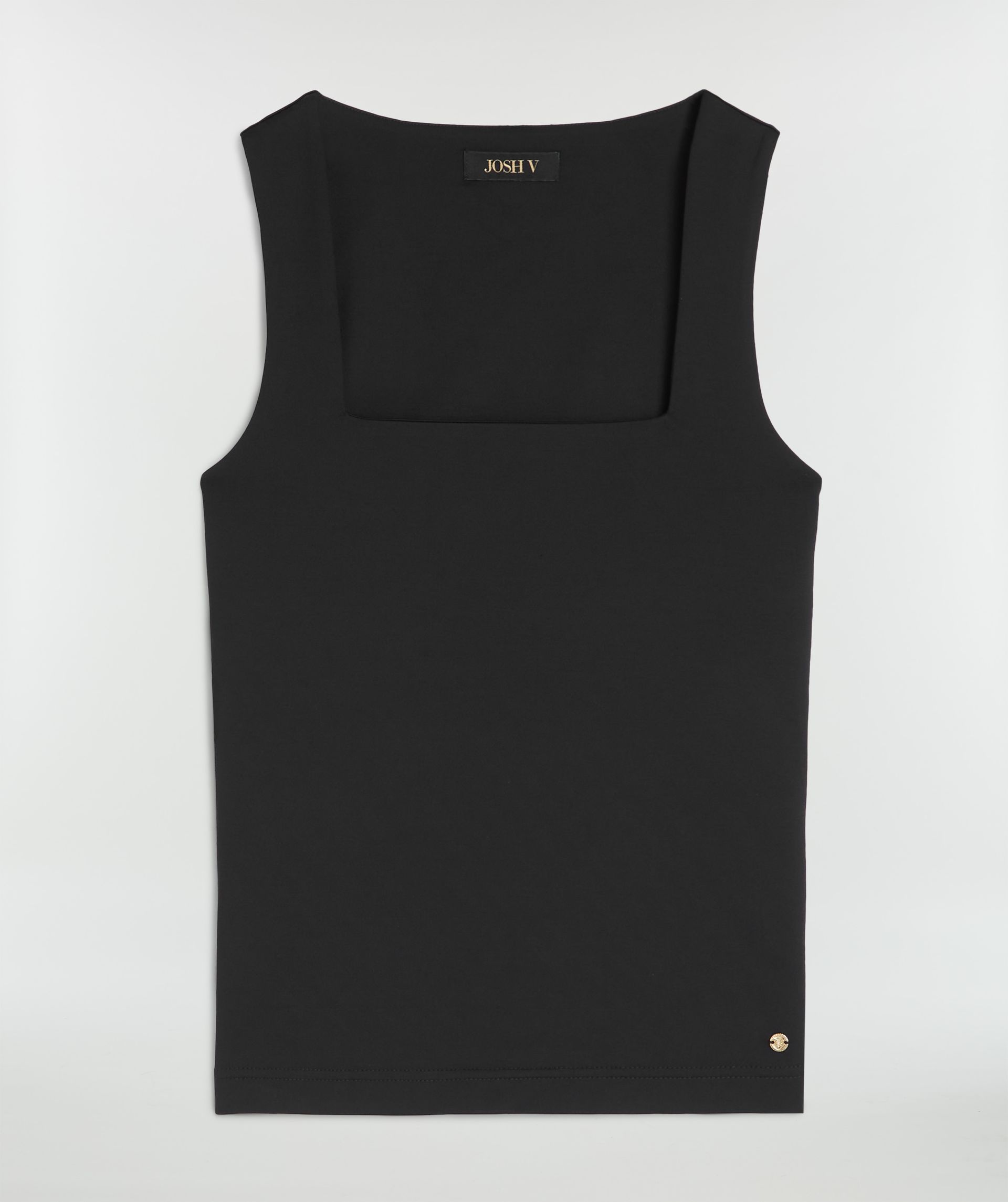 JV-LINDE slim fit top - black