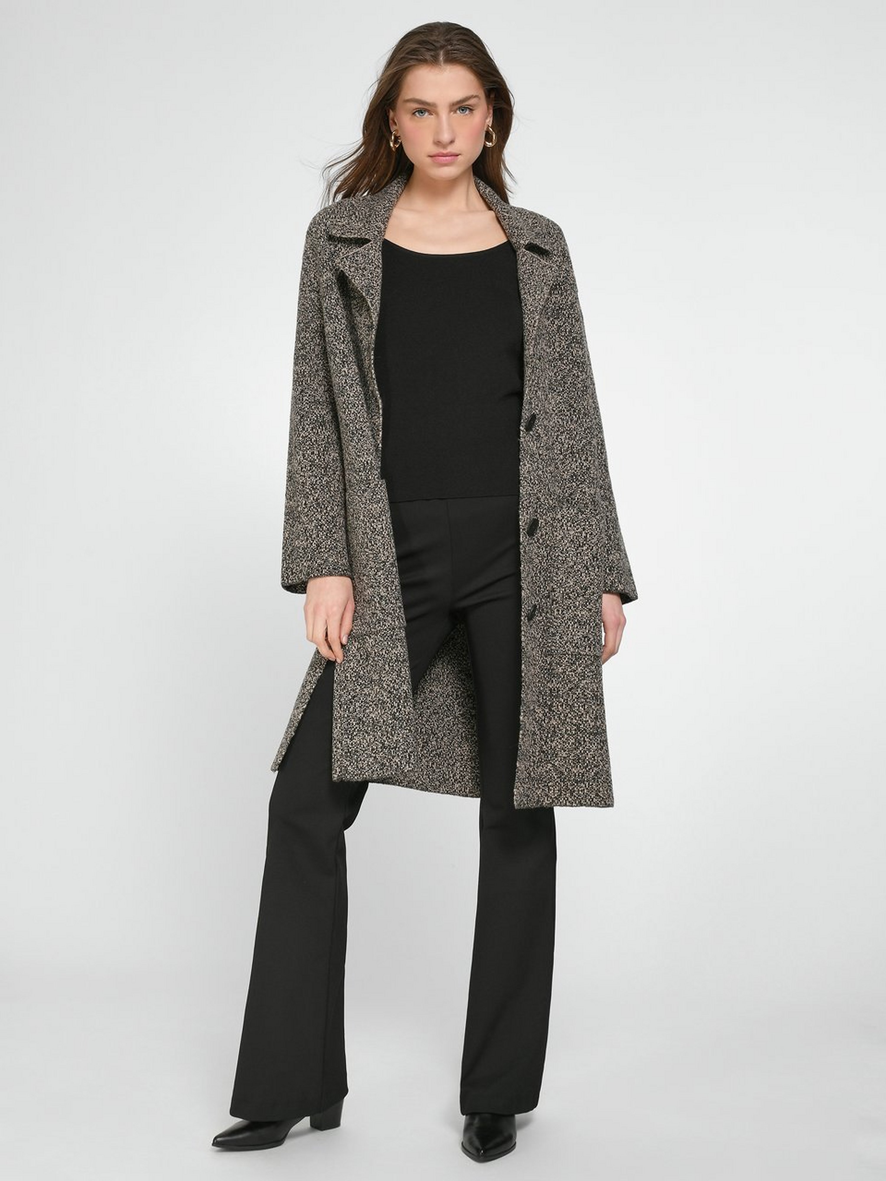 Strickmantel im Oversized-Style