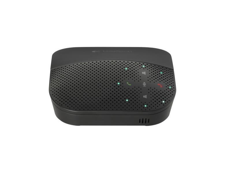 Logitech Speakerphone P710e Freisprecheinrichtung für Mobilgeräte – Verbindung mit einem beliebigen Mobilgerät via Bluetooth oder USB