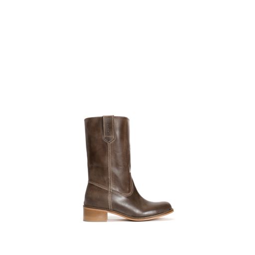 Dico Copenhagen Julia Gaucho Støvler, Dark Brown, 38