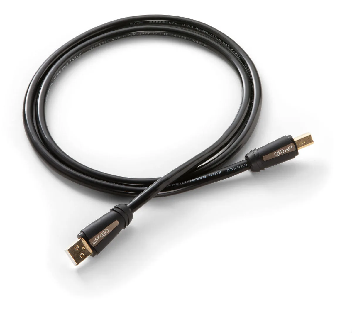 QED Reference High Res USB A-B (1 m) Câbles USB