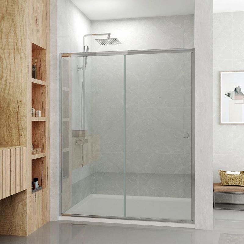 Saniclear - Slide - Schuif Douchedeur - 100x200cm - Anti-kalk