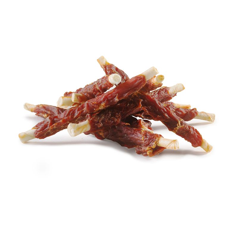 DIBO Bâtonnets de peau crue au canard