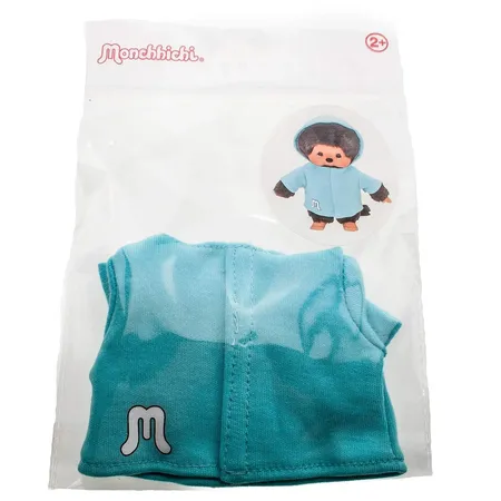 Sekiguchi Monchhichi Kleidung Kapuzenjacke blau