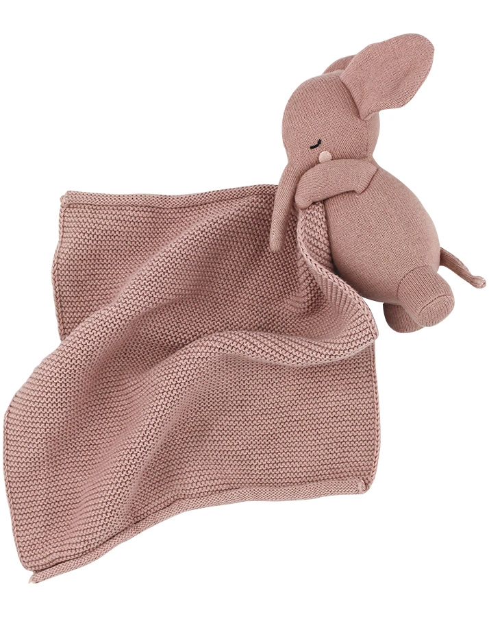 Schnuffeltuch ELEFANT GROSS in rosa