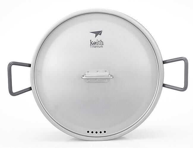 KEITH TITANIUM - CASSEROLE TITANE 1-8 L