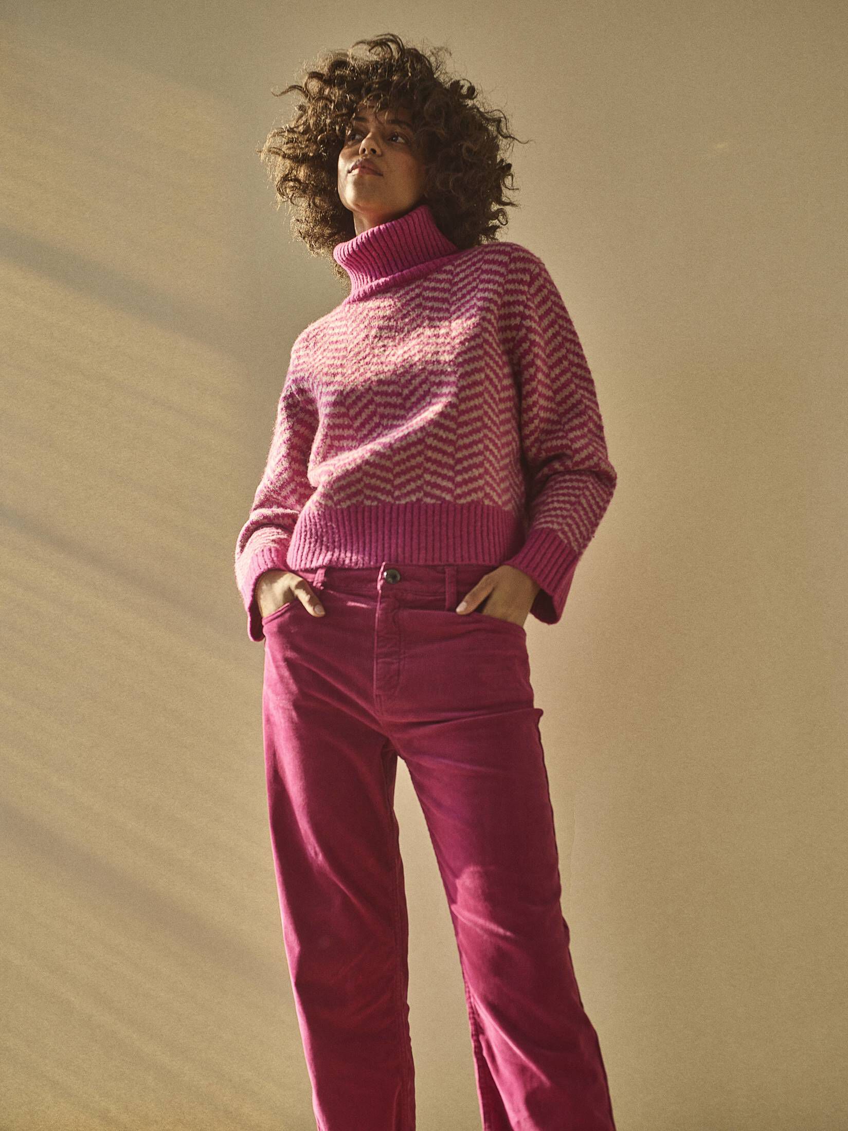 Mos Mosh| Damen Rollkragenpullover AIDY