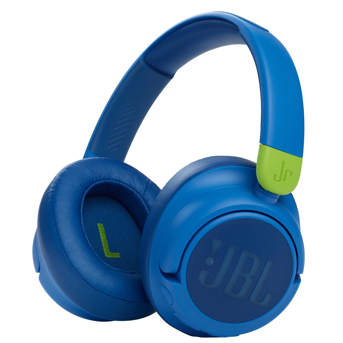 JBL Jr460NC trådløse on-ear hodetelefoner (blå)