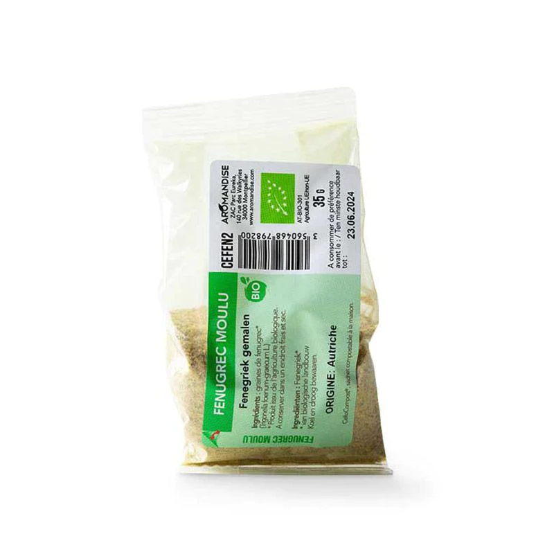 Fenugrec moulu bio - 35 g Aromandise