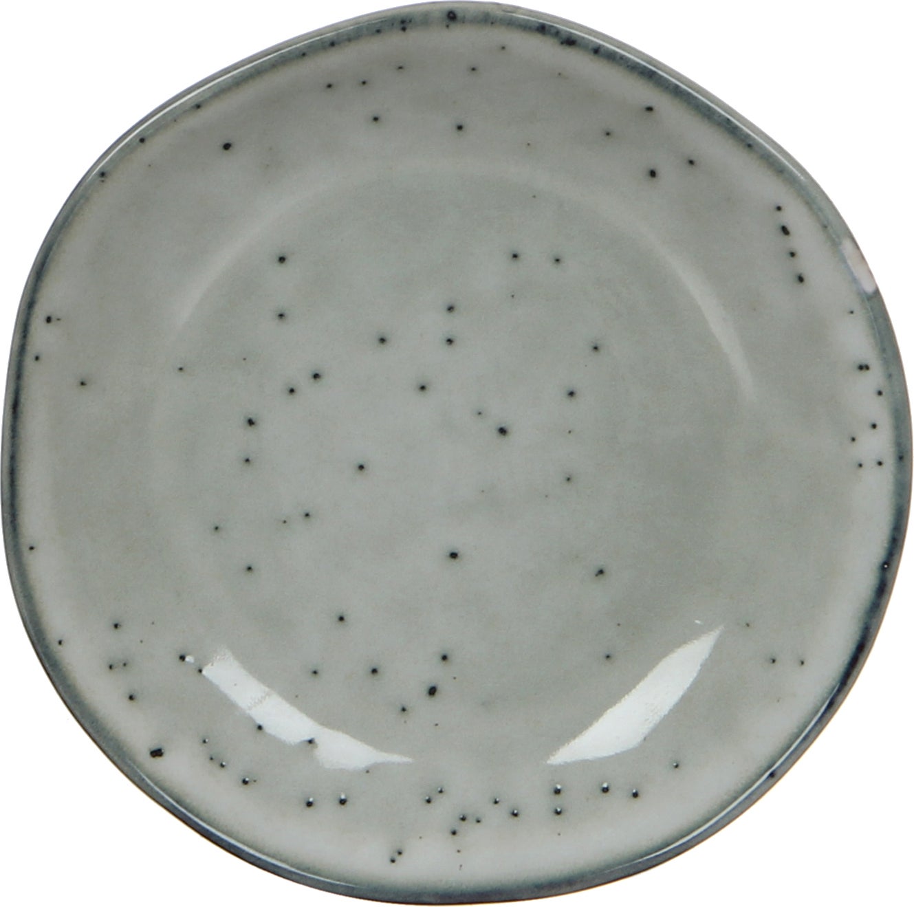 Mica Decorations bord Tabo grijs D 14 H 2 cm
