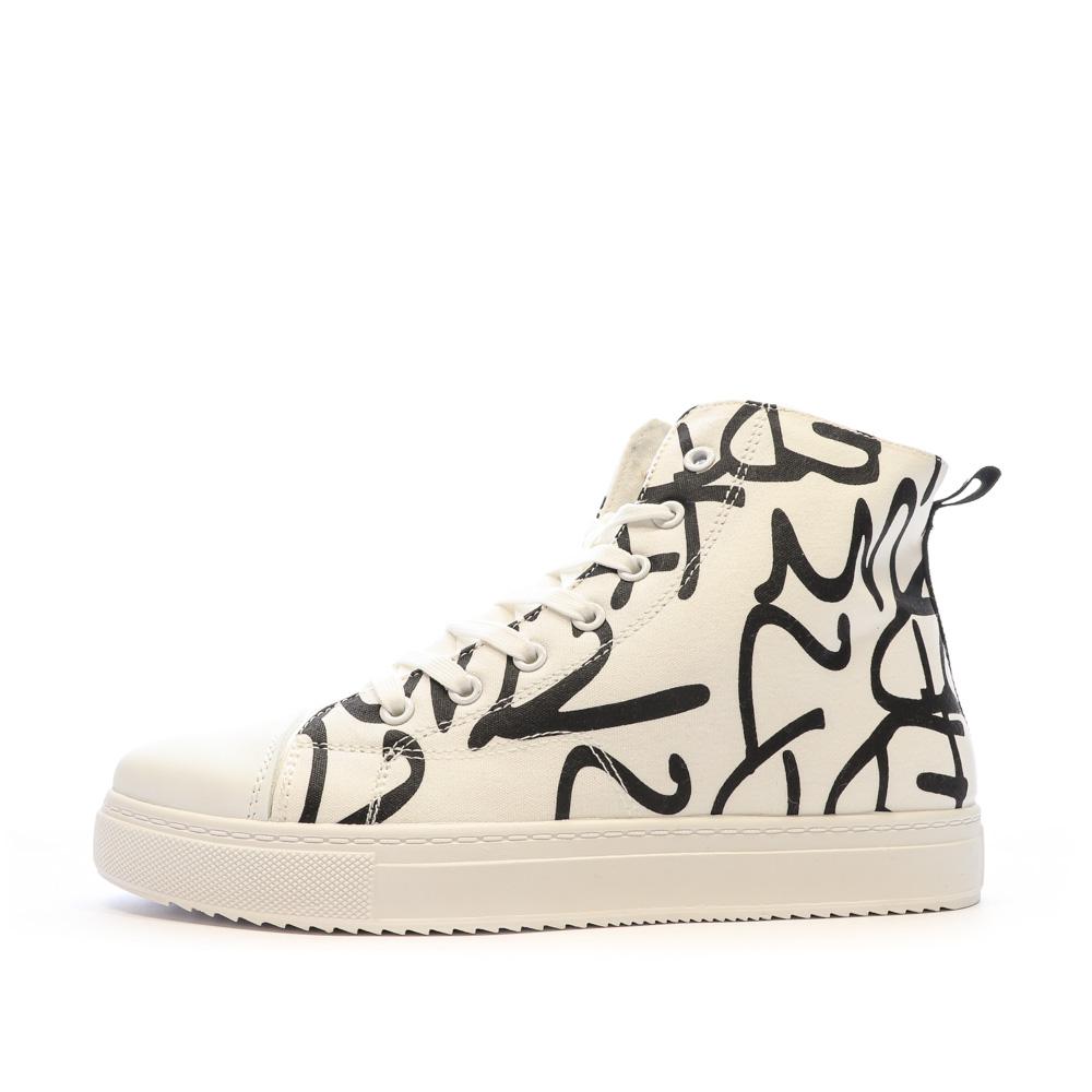 Teddy Smith Baskets Blanches/Noires Homme Teddy Smith Ankle Boots