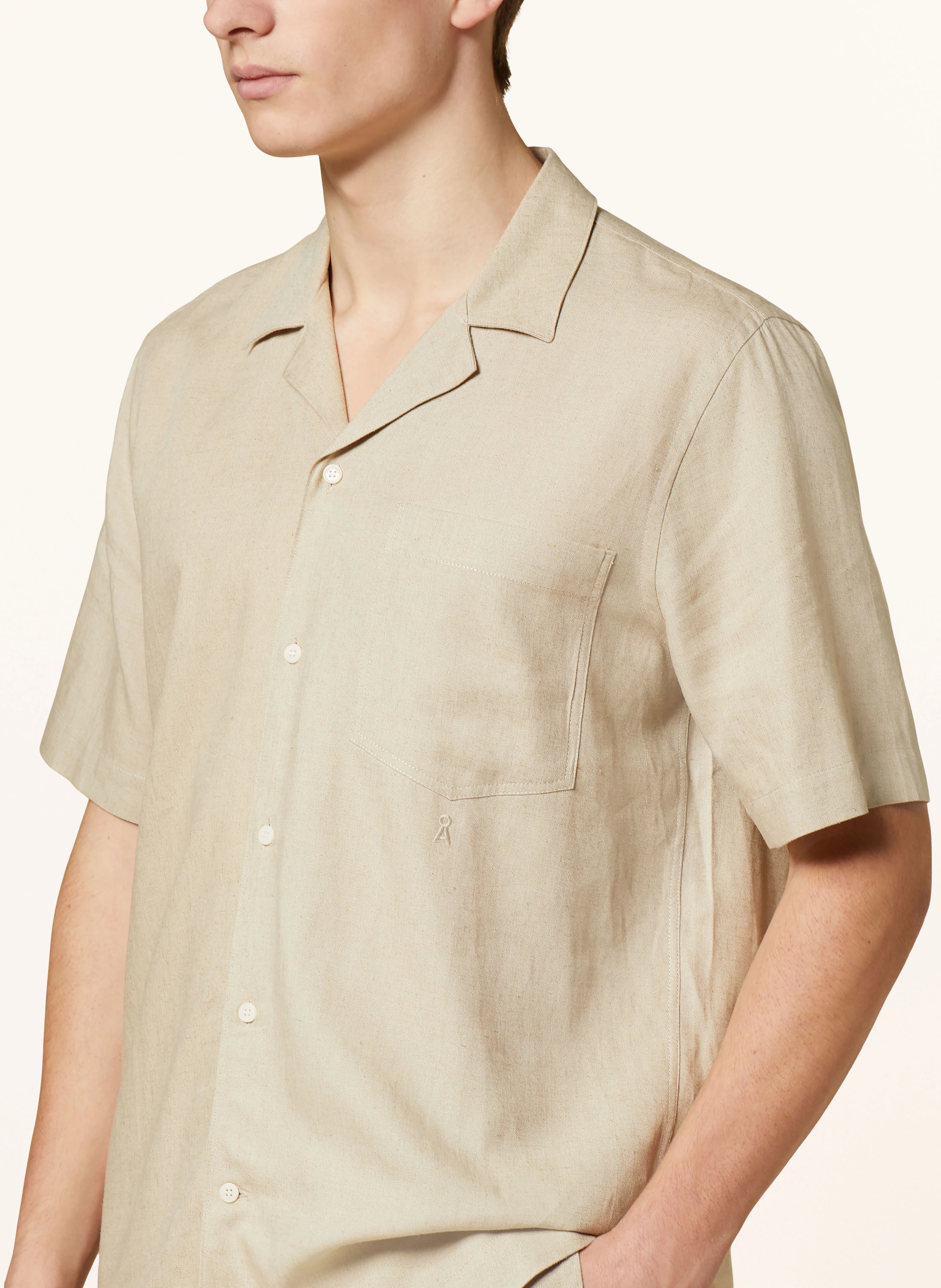 ARMEDANGELS Resorthemd LOVAAR Comfort Fit mit Leinen
