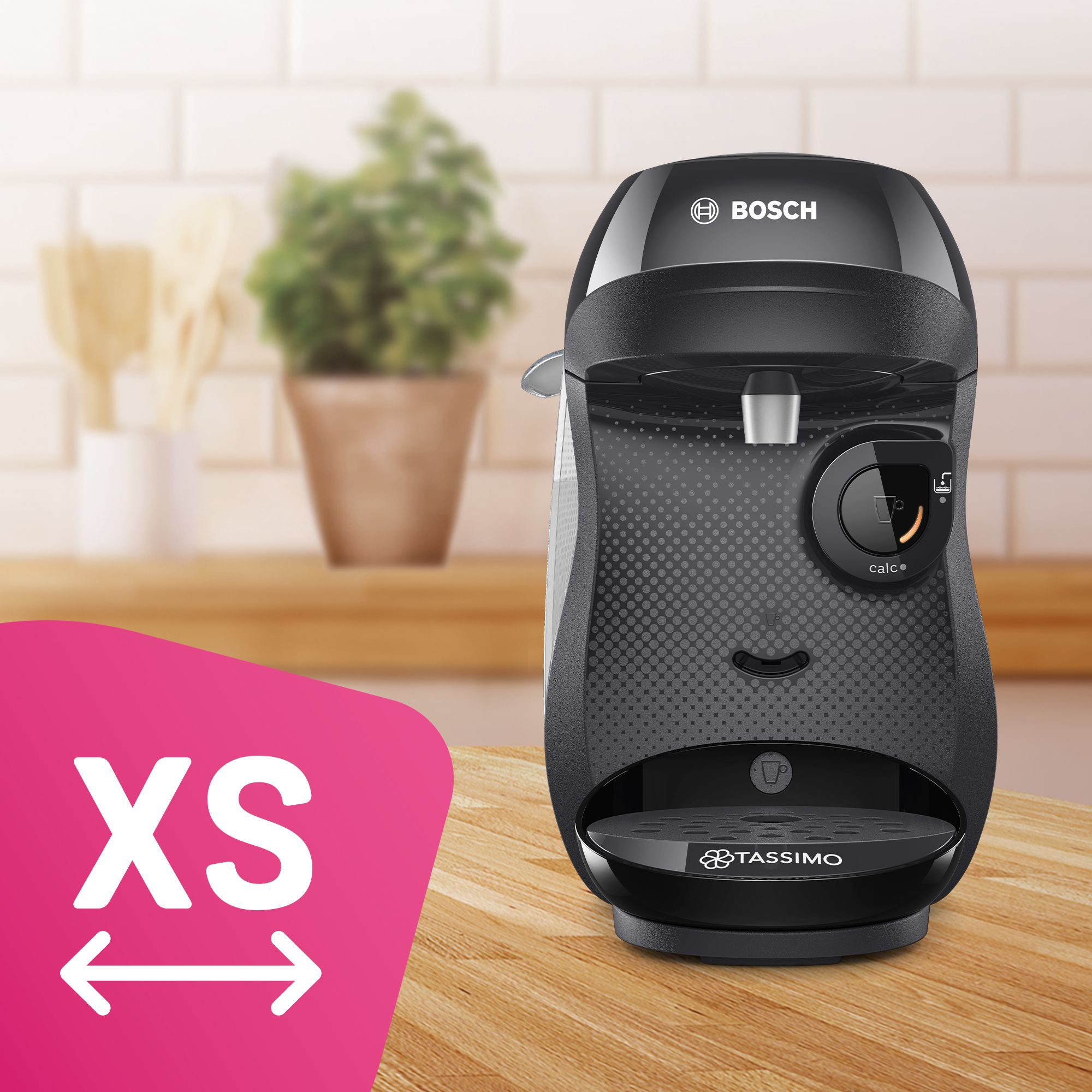 # PRODUTO RECONDICIONADO # TASSIMO HAPPY TAS1002N--B Máquina de Café Multibebidas