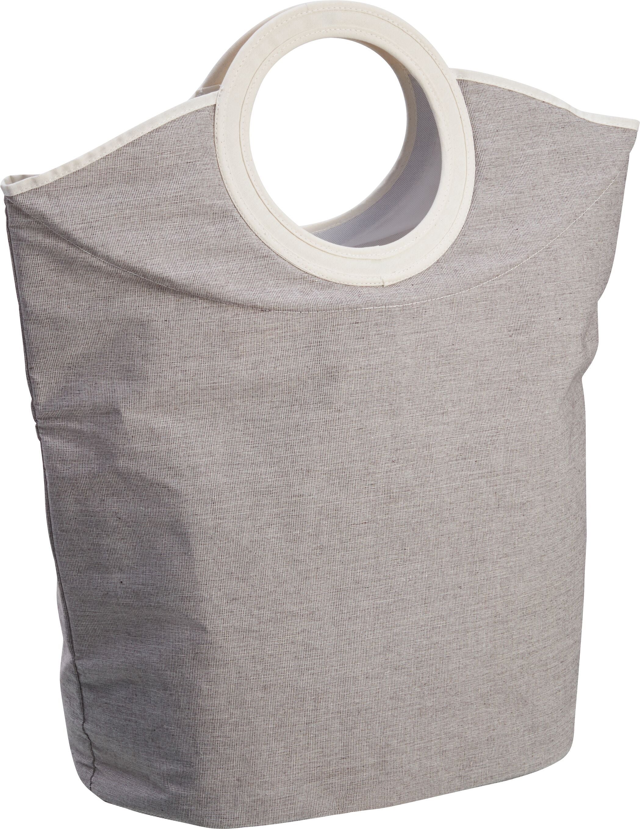 CANESTRO Wäschekorb - Grau / B: 50.0 cm x T: 30.5 cm x H: 75.0 cm