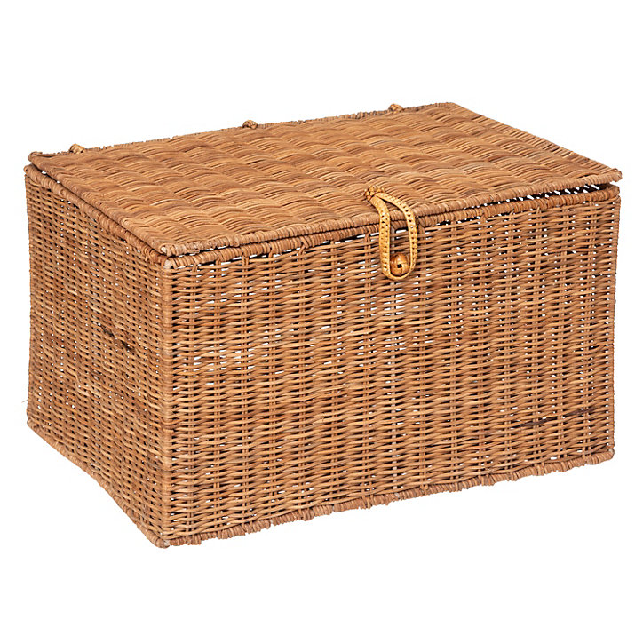 Set de 3 malles de rangement Carmen Atmosphera en rotin