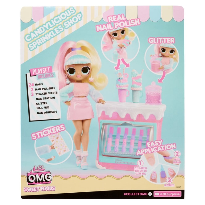 L.O.L Surprise O.M.G. - Sweet Nails  - Candylicious