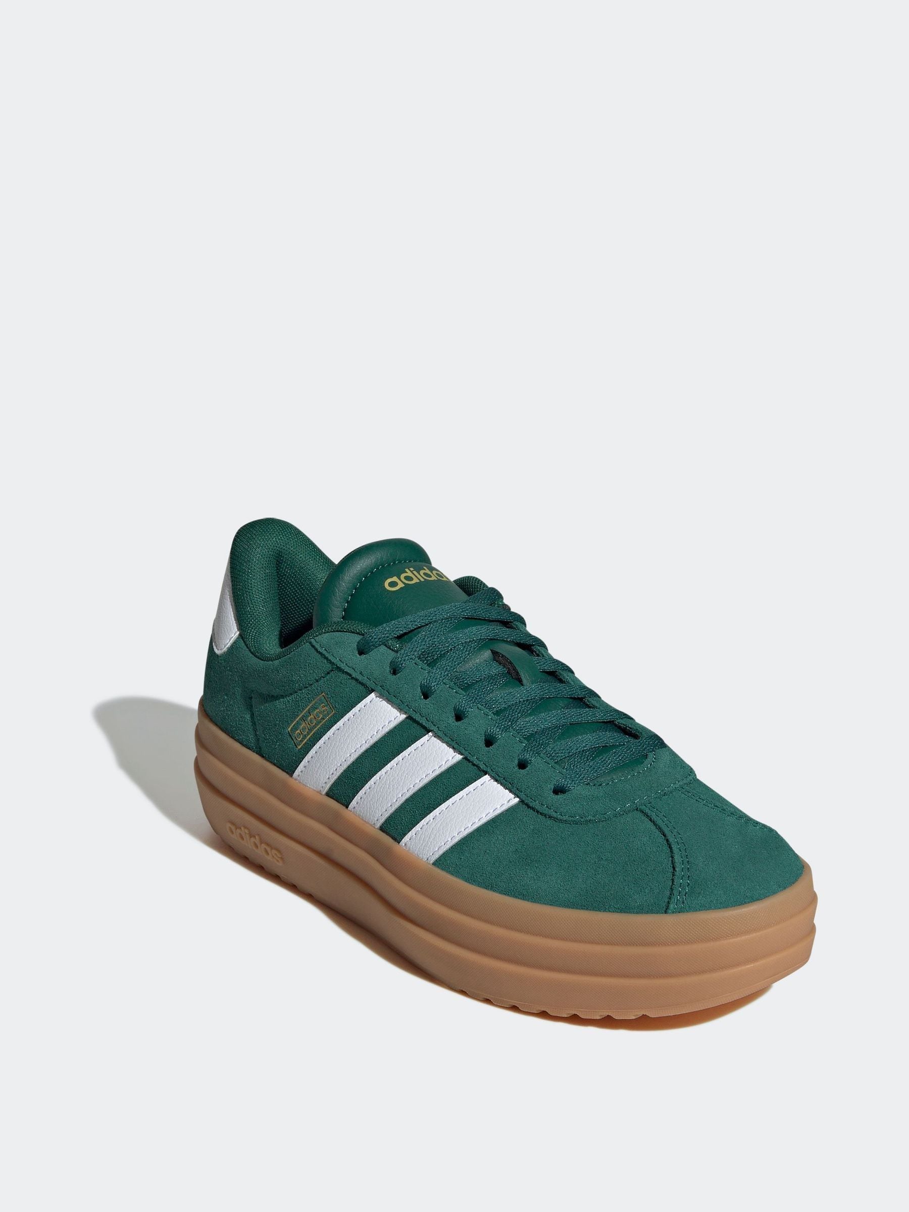 Groen/wit - Adidas Vl Court Bold sneakers