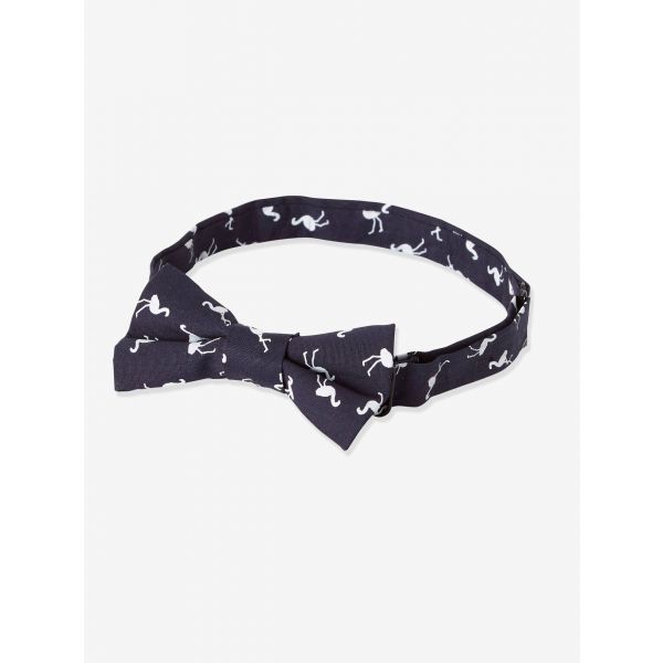 Vertbaudet Laço Papillon Azul Escuro Estampado