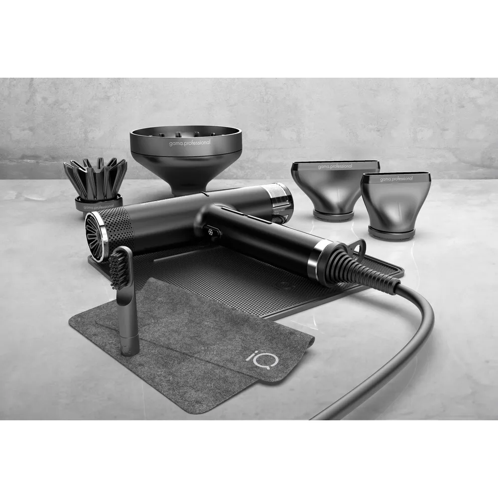 Gama Professional IQ2 Føntørre Black - 1 stk.