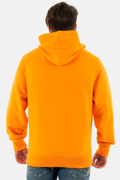 sweat calvin klein jeans micro monologo hoodi scb vibrant orange