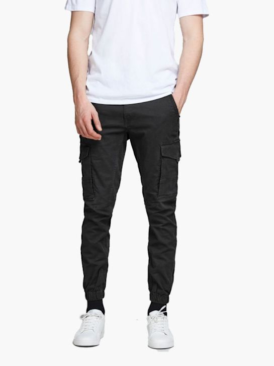 JACK & JONES Stoffhose Schwarz
