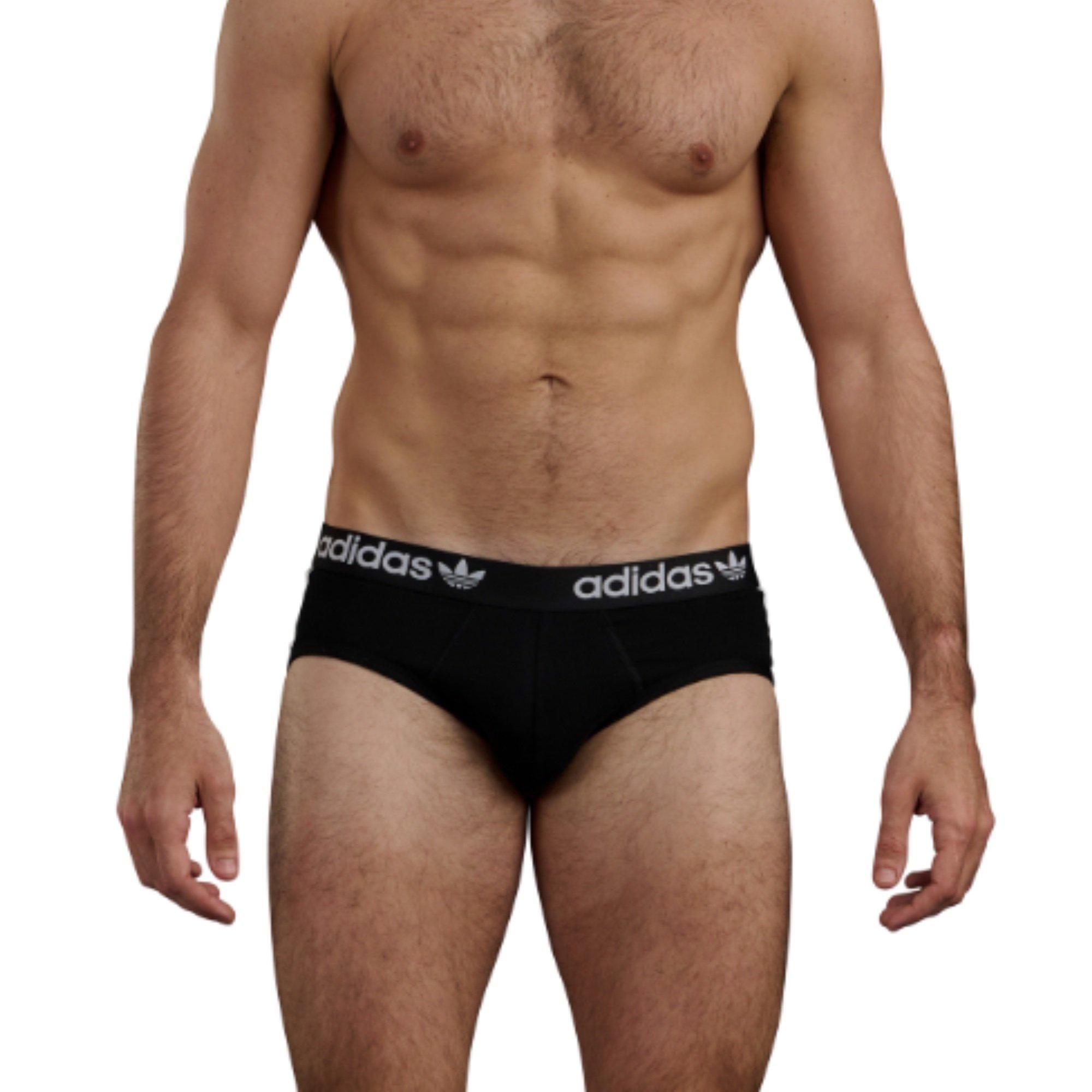 adidas Originals 3 Pack Comfort Flex Cotton 3 Stripes Brief