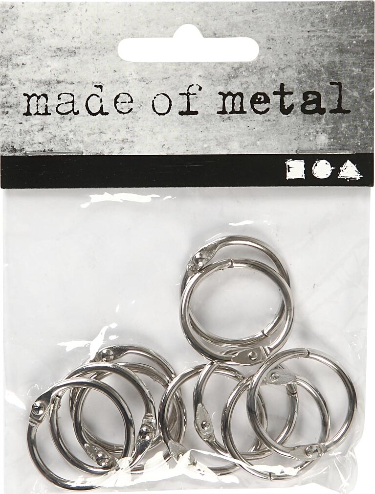 Bogring - Ø 19 MM - Tykkelse 2 MM - 10 Stk