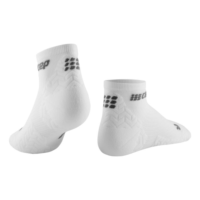 CEP Dame Strømper Ultralight Compression Low Cut Socks Hvid