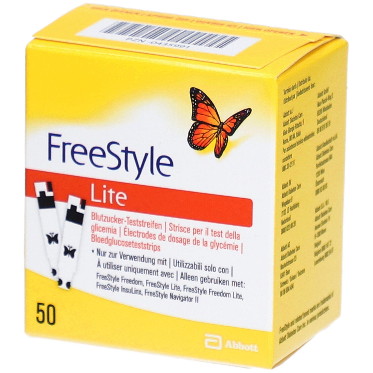 FreeStyle Lite Blutzucker Teststreifen ohne Codieren