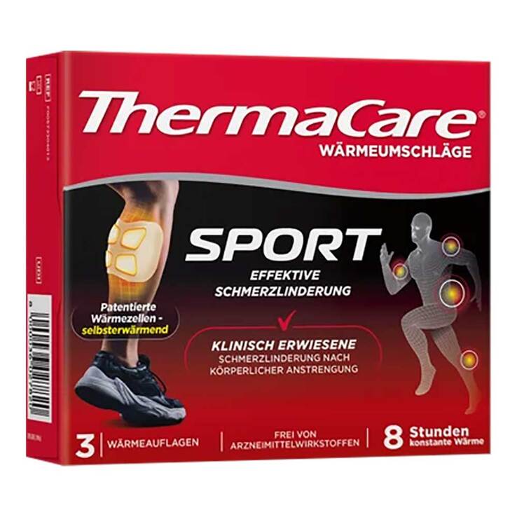 Thermacare Sport Wärmeumschläge, 3 St